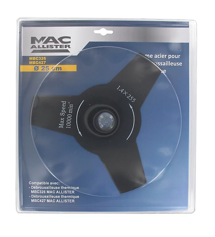 Castorama Couteau Taillis 3 Dents Ø25 Pour Débroussailleuse Mac Allister 3 Castorama Couteau Taillis 3 Dents Ø25 Pour Débroussailleuse Mac Allister