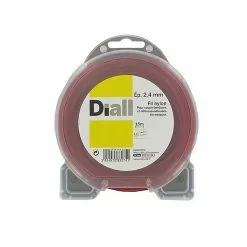 Castorama Fil De Nylon Carré Diall 2,4mm 15m